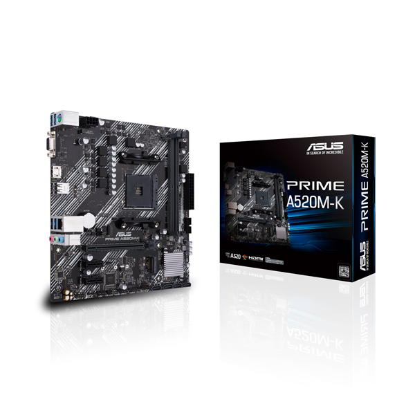 Asus Prime A520M-K DDR4 M-ATX